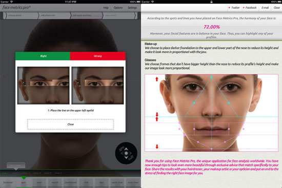 Face Metrics Pro HD για iPad: 7 κωδικοί ακόμη για δωρεάν download!