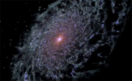 NASA: Η ιστορία ενός Γαλαξία από το Big Bang έως σήμερα