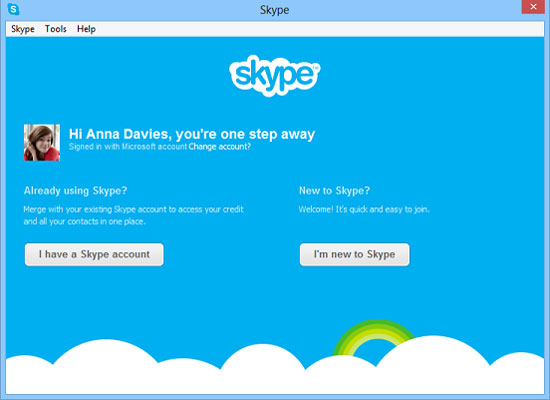 Skype με ενσωμάτωση Live Messenger