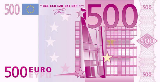 Το χαρτονόμισμα των 500 ευρώ και η ανθρώπινη αξία