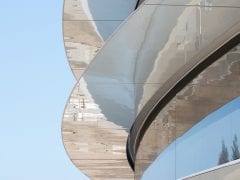 Apple Park building closeup