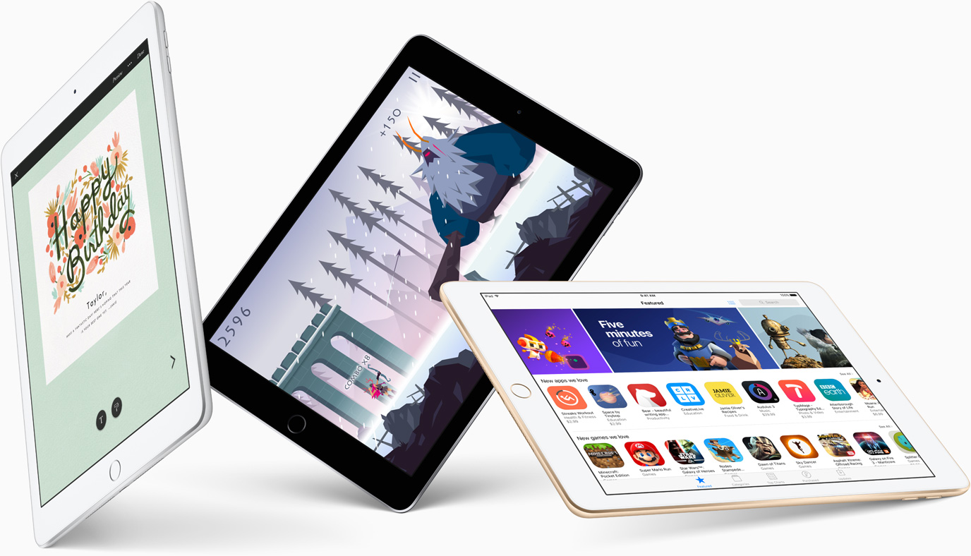 Apple iPad 9.7 2017 apps