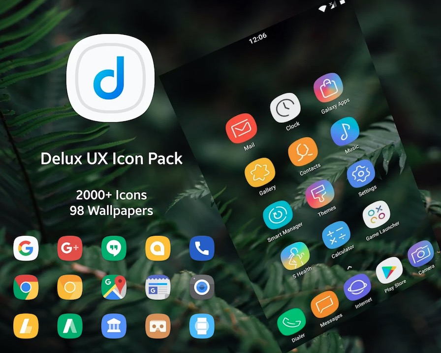 Delux UX Android icon pack