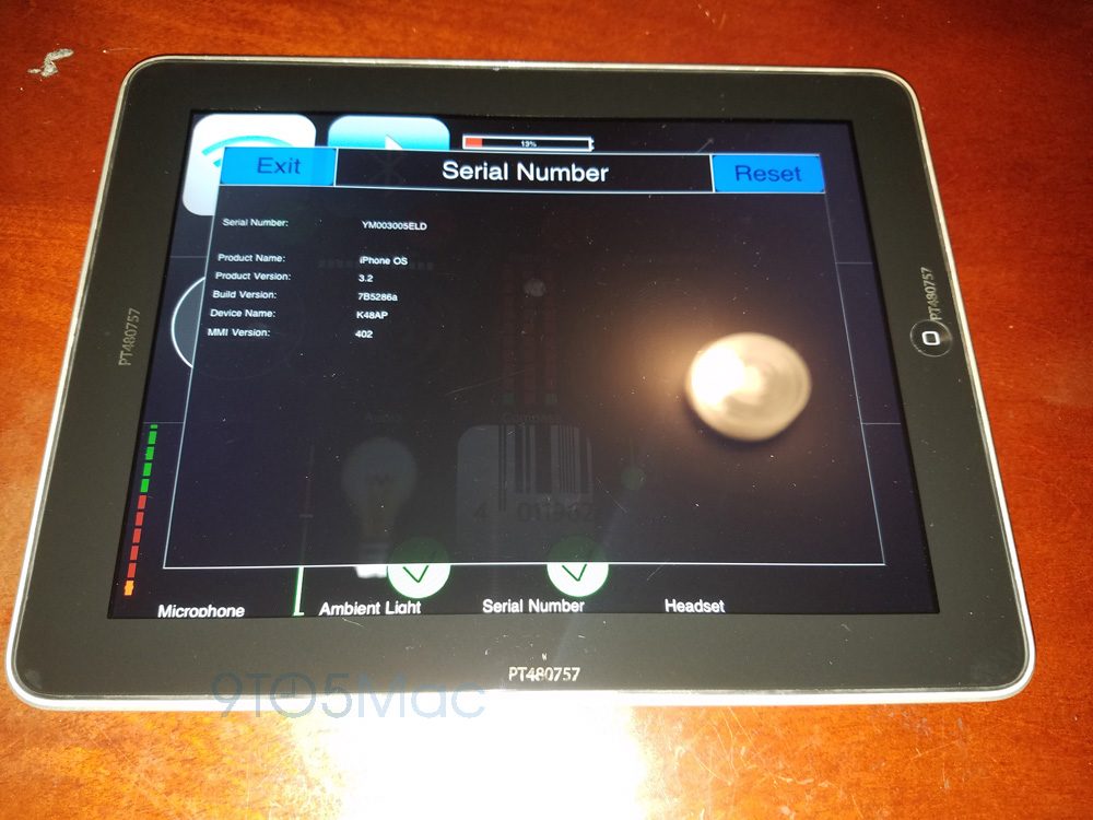 Prototype iPad 1