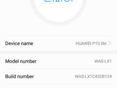 EMUI 5.1 on Huawei P10 Lite Screenshot About phone