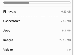 EMUI 5.1 on Huawei P10 Lite Screenshot Memory & Storage