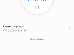 EMUI 5.1 on Huawei P10 Lite Screenshot System update