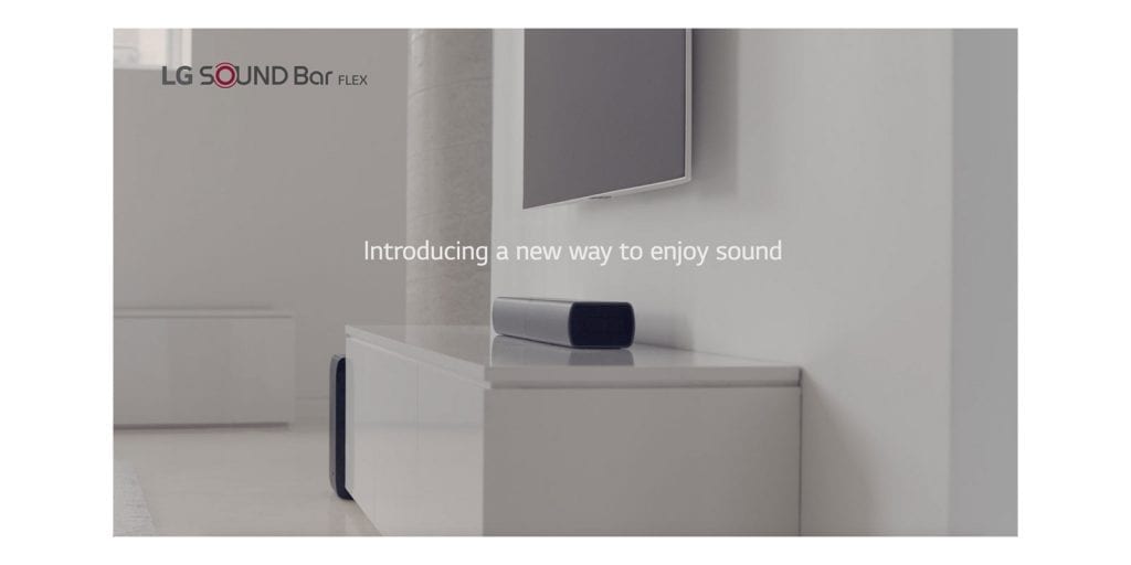 LG SJ7 Flex Sound Bar