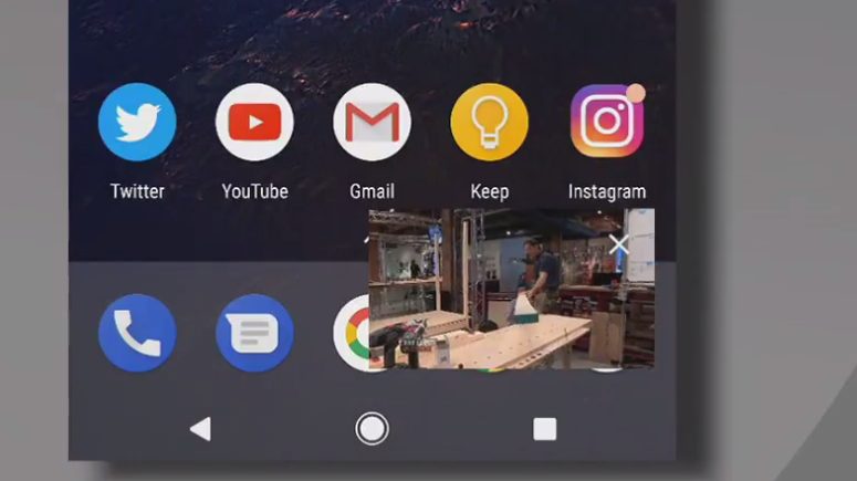 Android Oreo Picture in Picture
