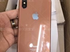 Apple iPhone 8 copper gold mockup