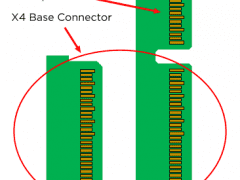 Intel Ruler SSD connector