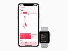 Apple Watch Series 3 heartrate app