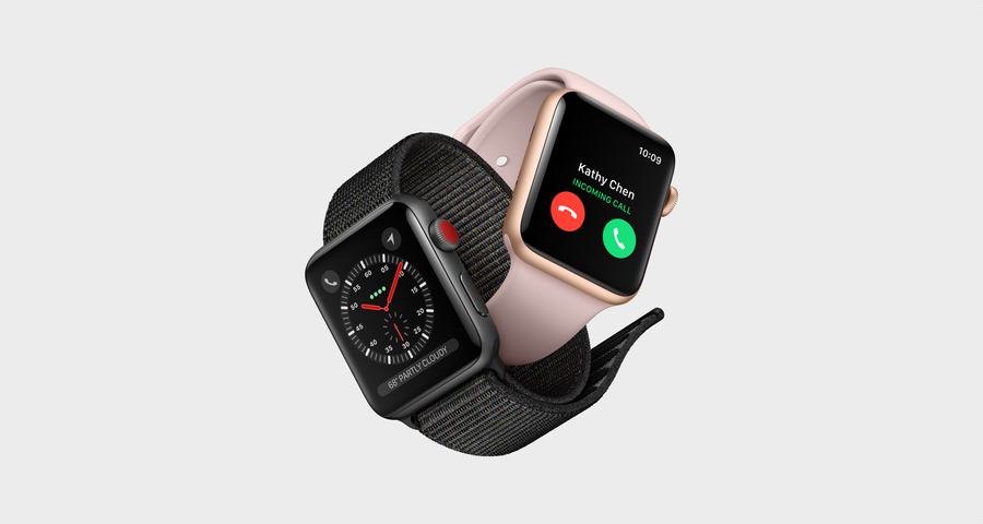 Apple Watch Series 3 incoming call