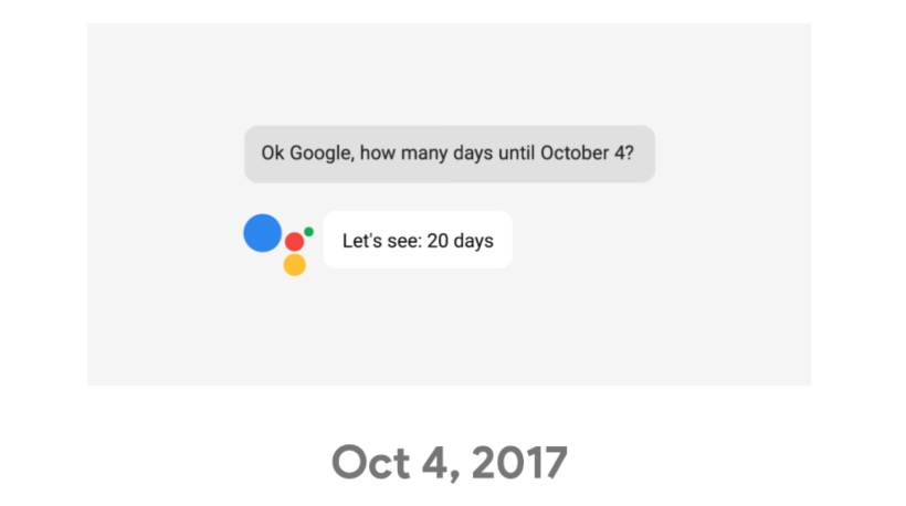 Google event on October 4th