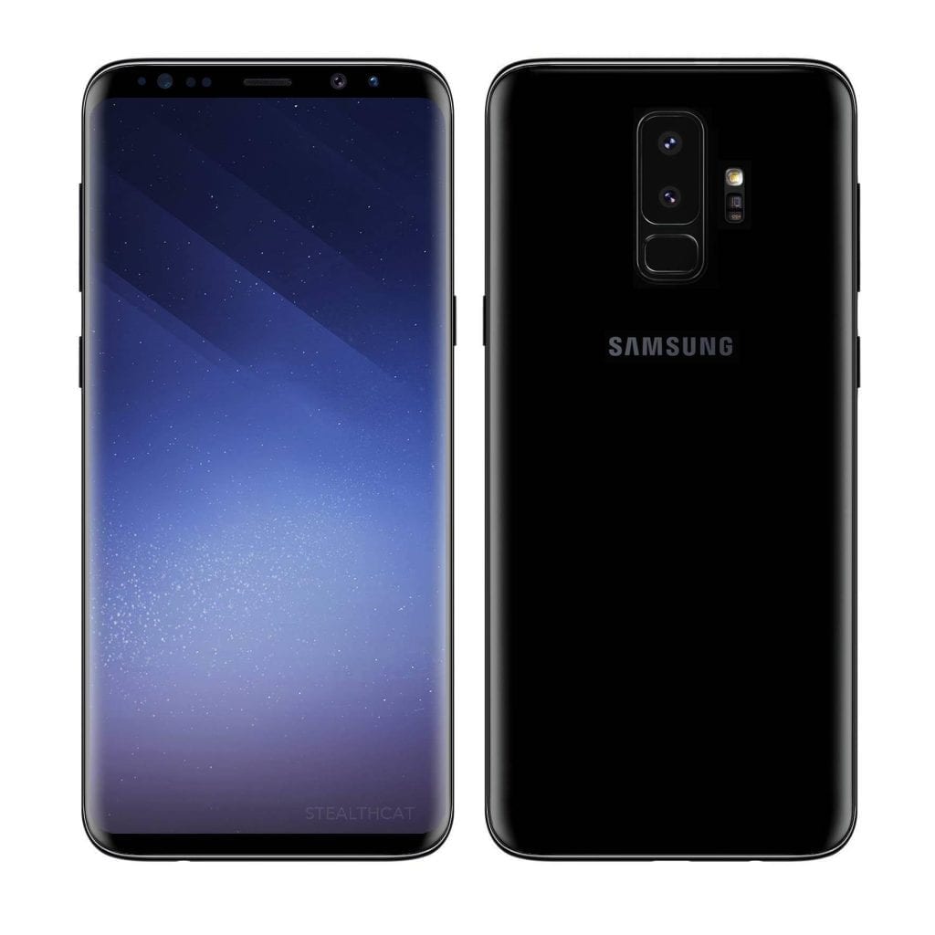 Samsung Galaxy S9+ render leak