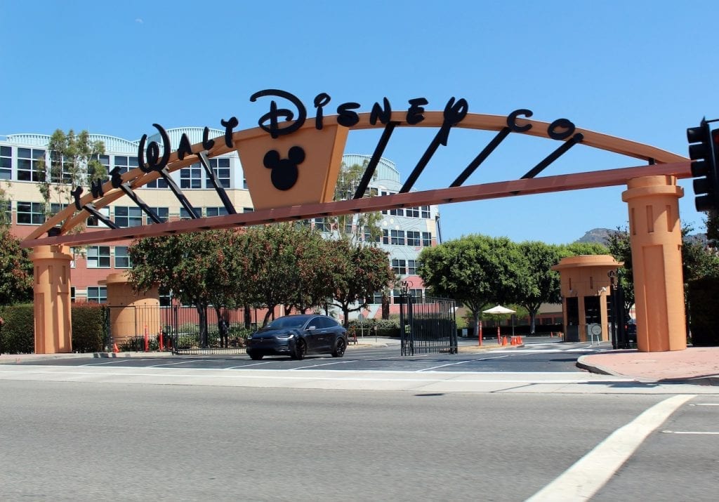 The Walt Disney Company Alameda studio entrance