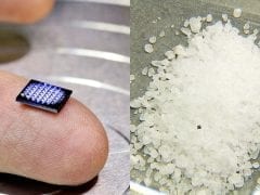 ΙBM World’s smallest computer salt