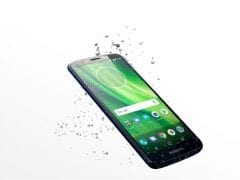 Motorola Moto G6 Play splashproof