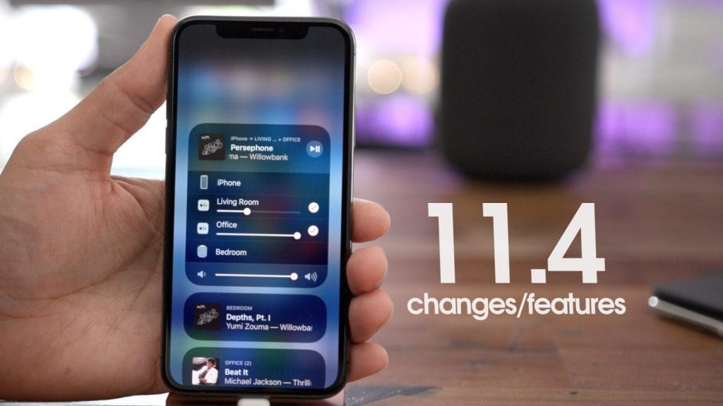 Apple iOS 11.4 1024x576