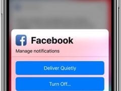 Apple iOS 12 Manage notifications