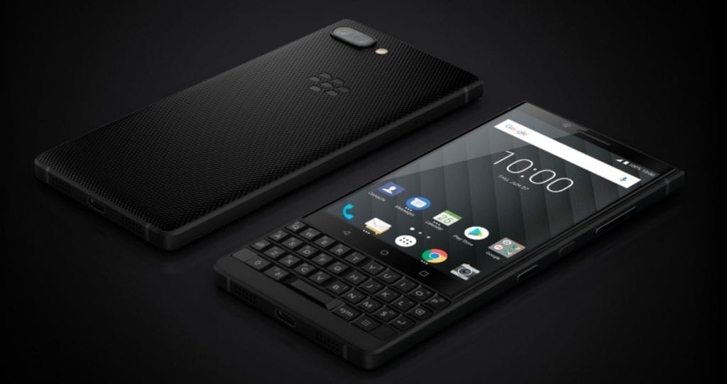 BlackBerry Key2 hero