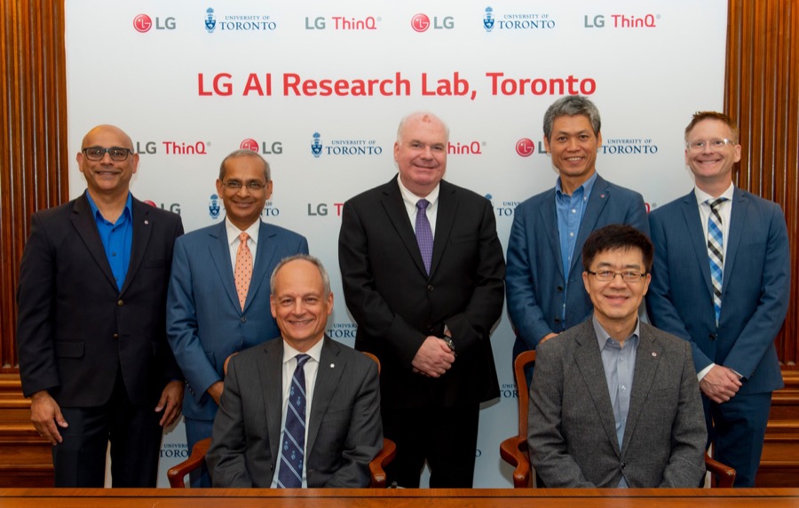 LG New AI Lab Executives