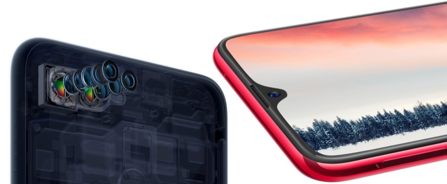 Oppo F9 notch camera