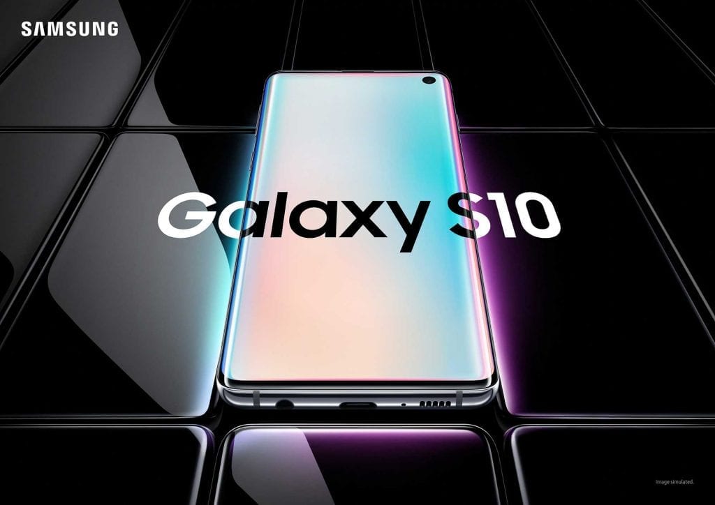 Samsung Galaxy S10 prism white1 5