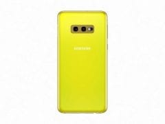 Samsung galaxy s10e canary yellow1 2