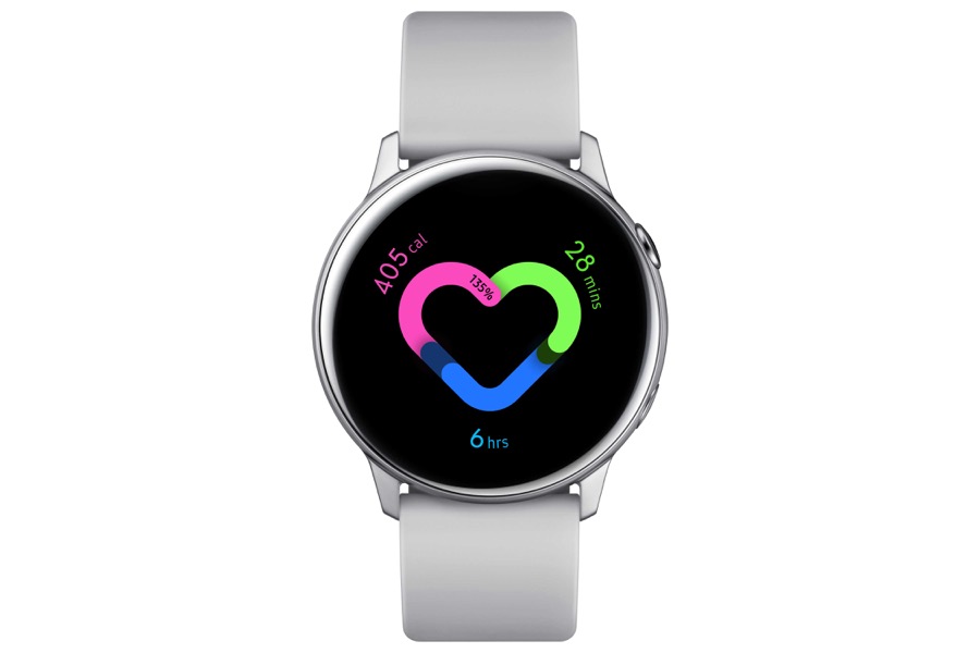 Samsung galaxy watch active silver1 0