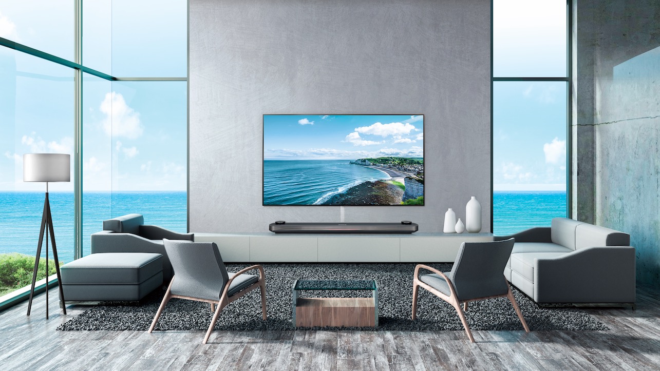 LG OLED Wallpaper Hotel TVs WU960H