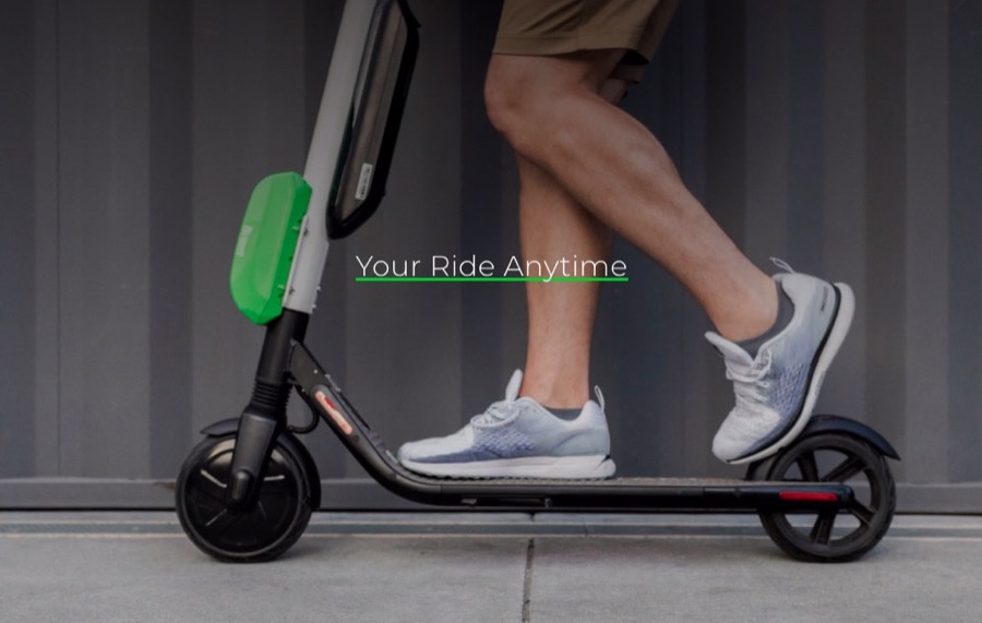 Lime scooter