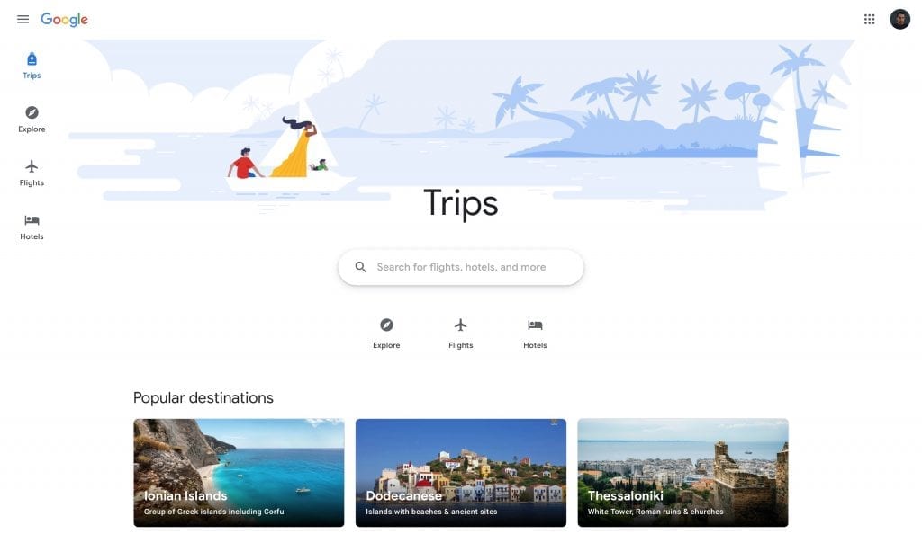 Google Trips