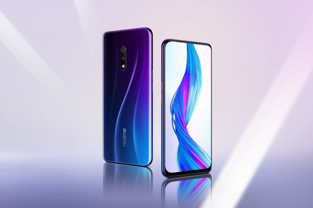 Oppo Realme X punk blue