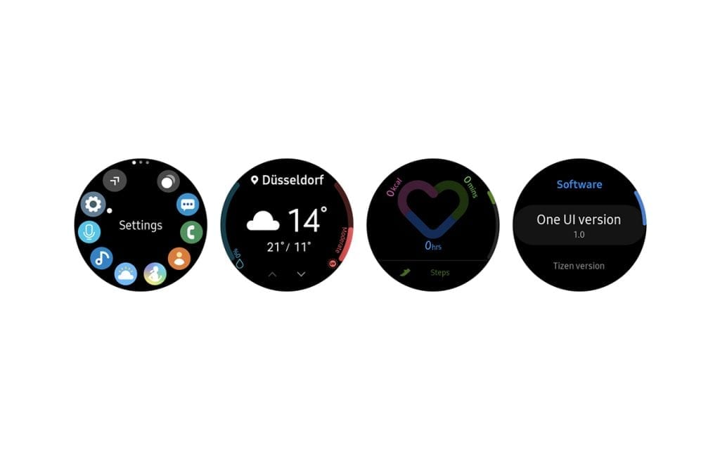 Samsung Galaxy Watch One UI