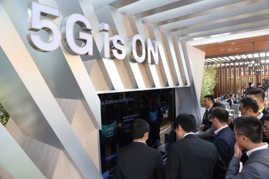 Huawei 5G is ON