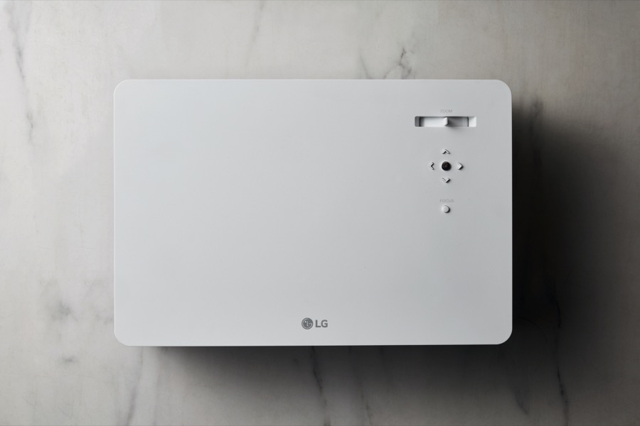 LG CineBeam 4K projector hu70l