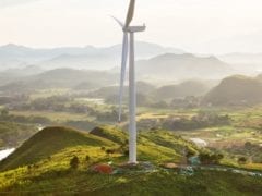 Apple China Clean Energy Fund invests in wind farms single windwill 082619