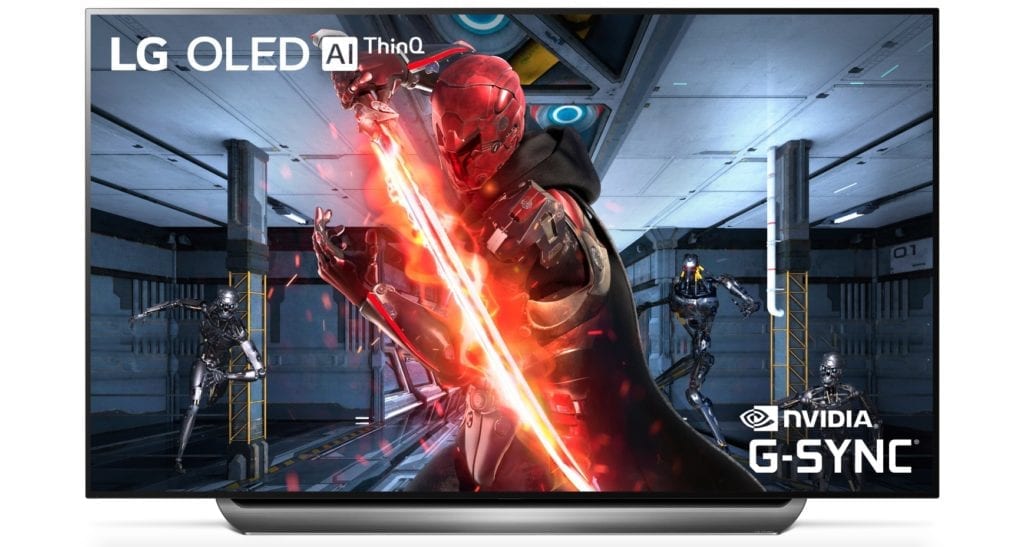LG OLED TV with NVIDIA G SYNC