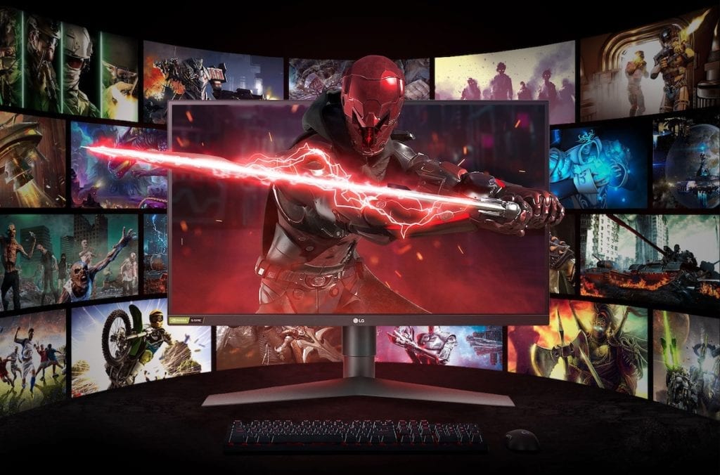 LG UltraGear monitor 27gl850 b2