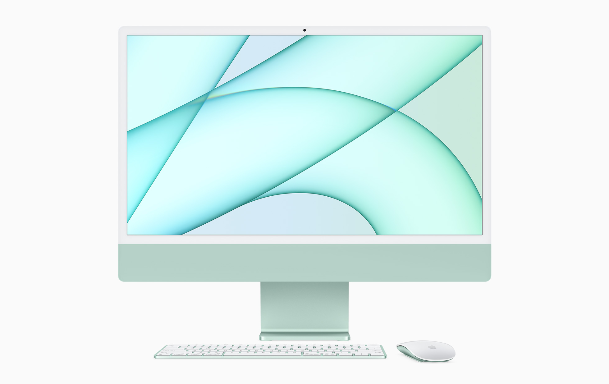 Apple New iMac Spring 21 Green