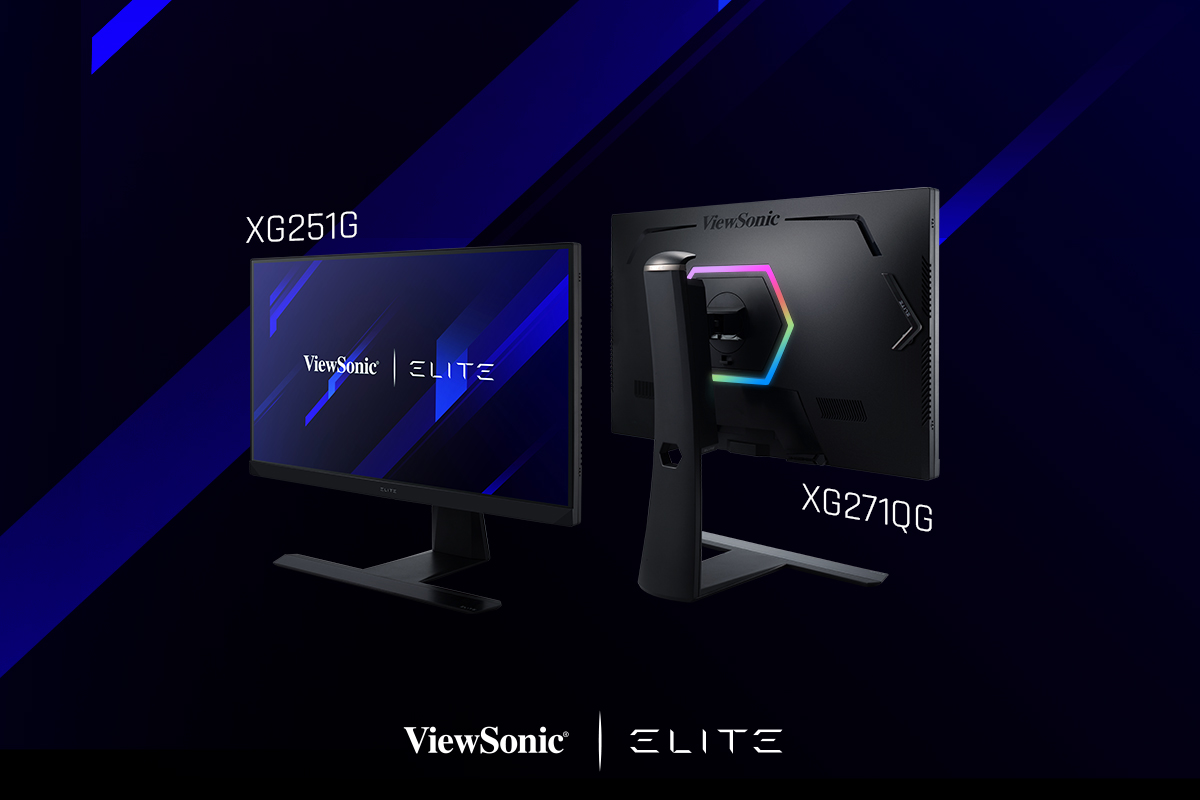 ViewSonic ELITE gaming monitors