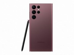 Samsung Galaxy S22 Ultra Back S Pen Burgundy